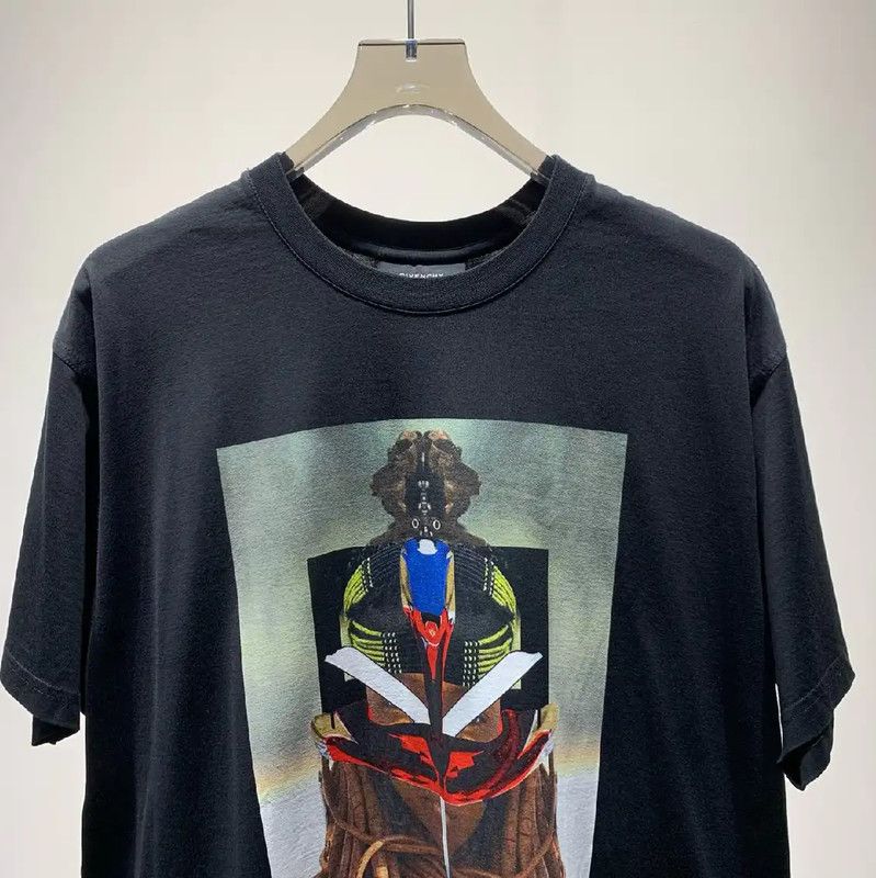 Givenchy Givenchy Black Cotton Graphic T-Shirt 0089 Size US S / EU 44-46 / 1 - 3 Thumbnail