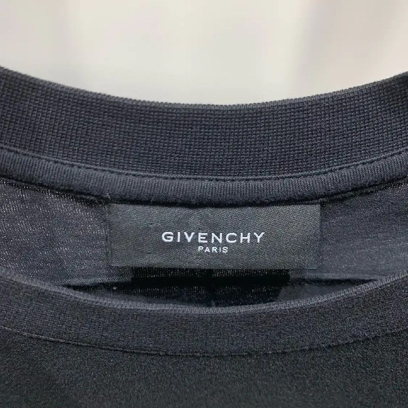 Givenchy Givenchy Black Cotton Graphic T-Shirt 0089 Size US S / EU 44-46 / 1 - 2 Thumbnail