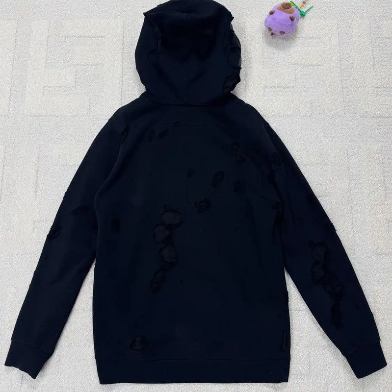 Givenchy Givenchy Black Hoodie With Red Logo 0089 Size US S / EU 44-46 / 1 - 2 Thumbnail