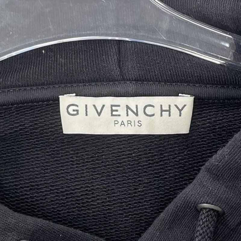 Givenchy Givenchy XXL Black Men's Hooded Sweatshirt 0089 Size US XXL / EU 58 / 5 - 3 Thumbnail