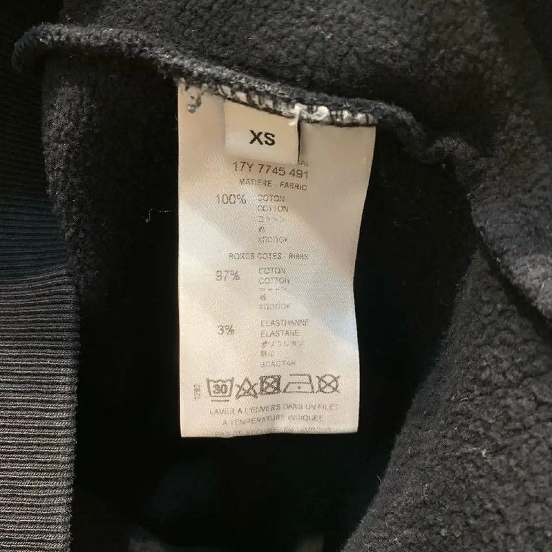 Givenchy Givenchy Men's Black Cotton Sweatshirt 0089 Size US XS / EU 42 / 0 - 3 Thumbnail