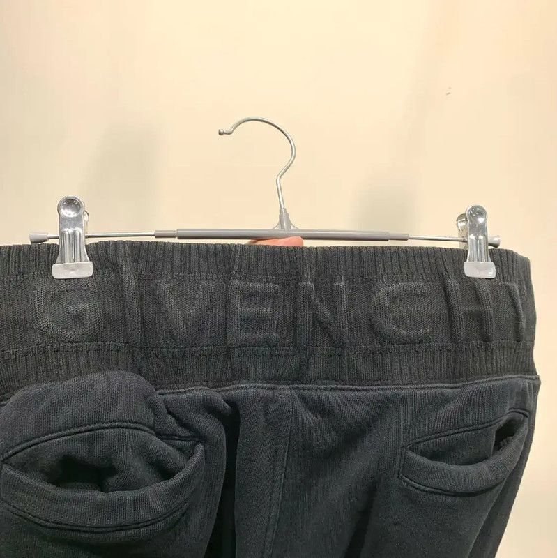 Givenchy Givenchy Black Cotton Casual Pants for Men 0089 Size US 34 / EU 50 - 3 Thumbnail