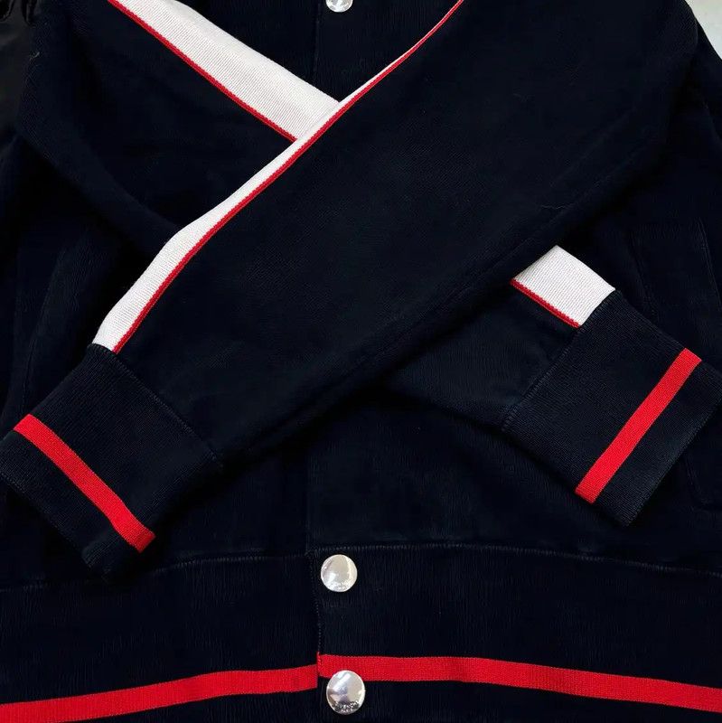 Givenchy Givenchy Black Cotton Long Sleeve Cardigan 0089 Size US L / EU 52-54 / 3 - 6 Thumbnail