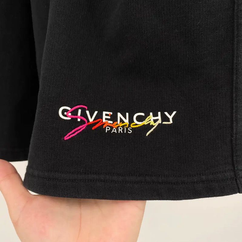 Givenchy Givenchy Men's Cotton Black Summer Shorts 0089 Size US 32 / EU 48 - 5 Thumbnail