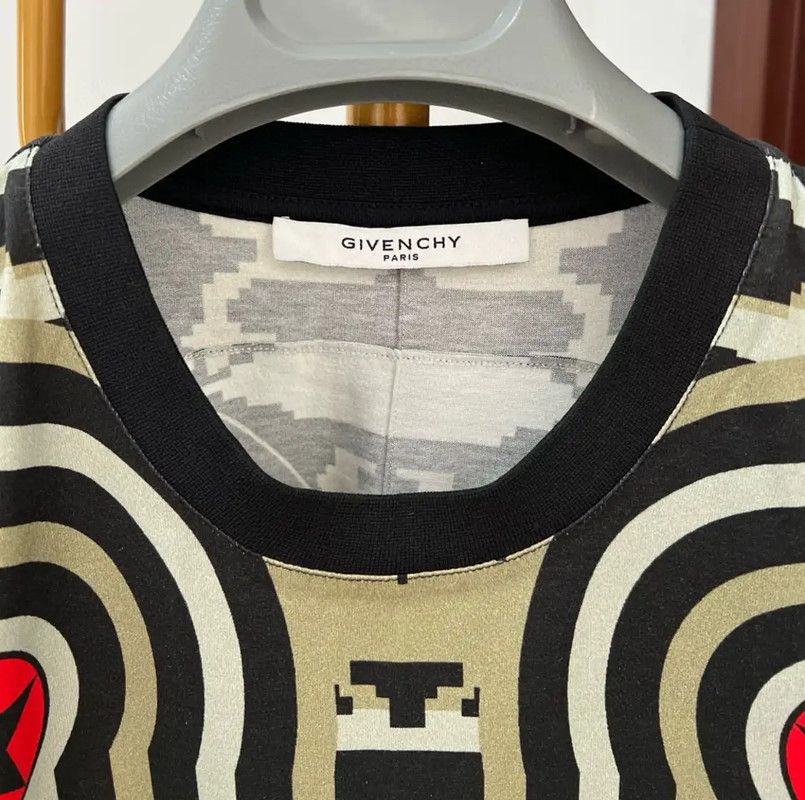 Givenchy Givenchy Multicolor Cotton Men's T-Shirt 0089 Size US S / EU 44-46 / 1 - 2 Thumbnail