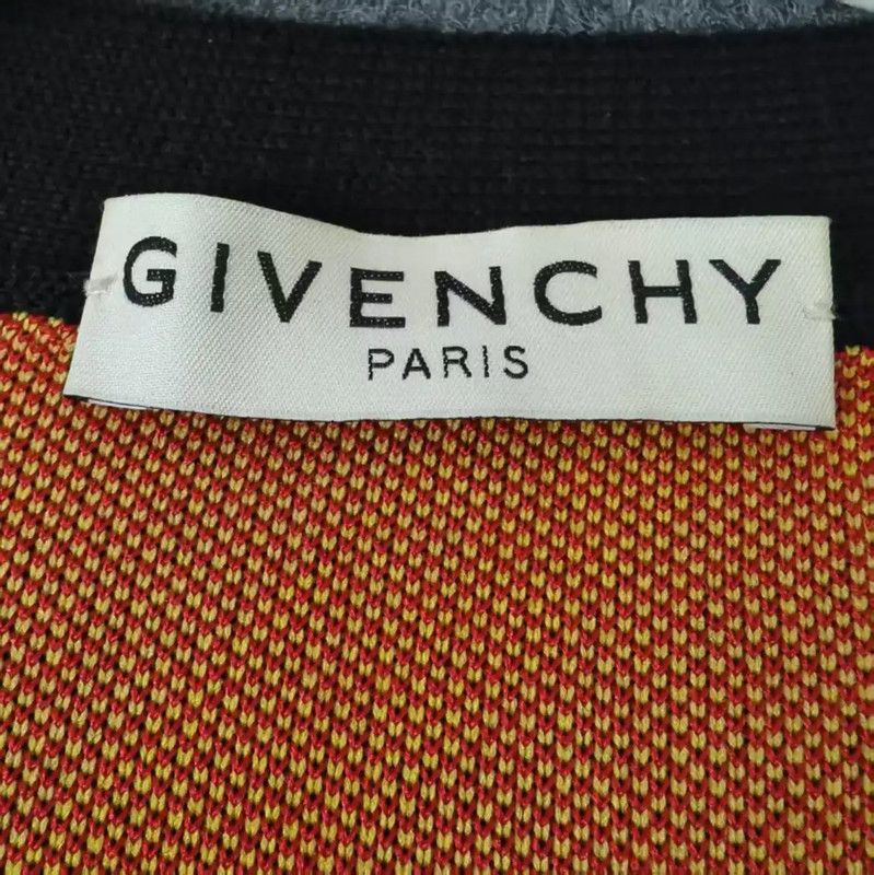 Givenchy Givenchy Black Cotton Men's Cardigan 0089 Size US S / EU 44-46 / 1 - 3 Thumbnail