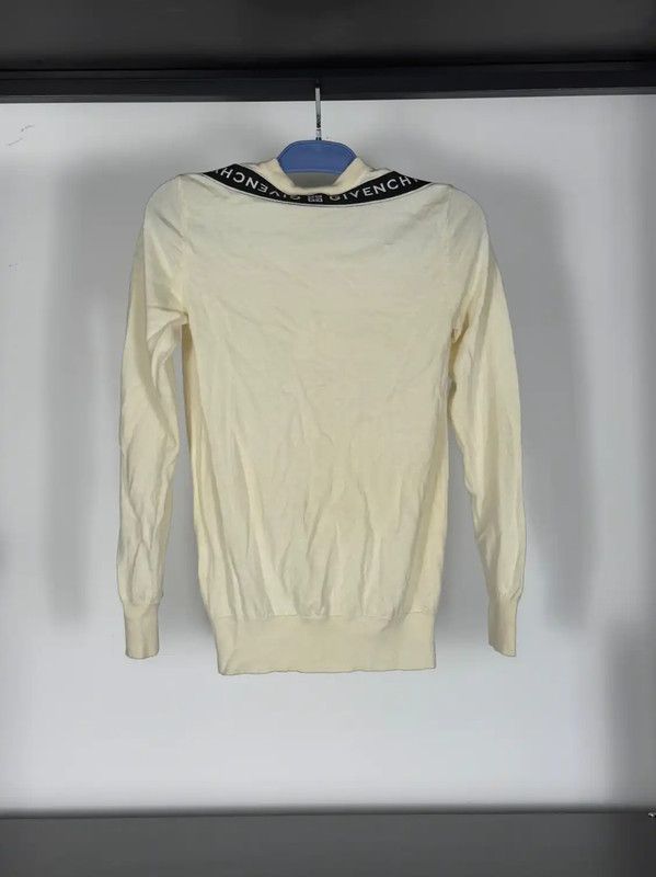 Givenchy Givenchy White Men's Knitted Sweater 0089 Size US XS / EU 42 / 0 - 2 Thumbnail