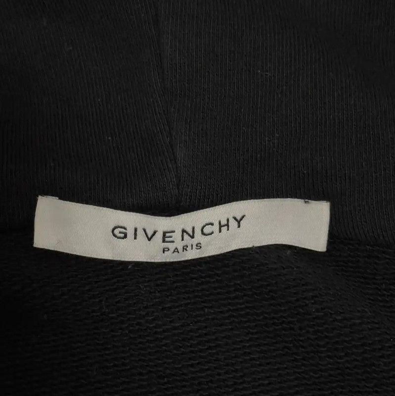 Givenchy Givenchy Black Cotton Zip-Up Hoodie 0089 Size US S / EU 44-46 / 1 - 3 Thumbnail