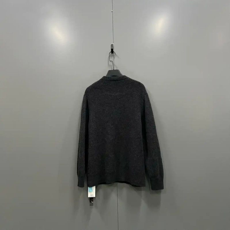 Givenchy Givenchy Men's Logo Knitted Sweater in Dark Gray 0089 Size US XXL / EU 58 / 5 - 3 Thumbnail
