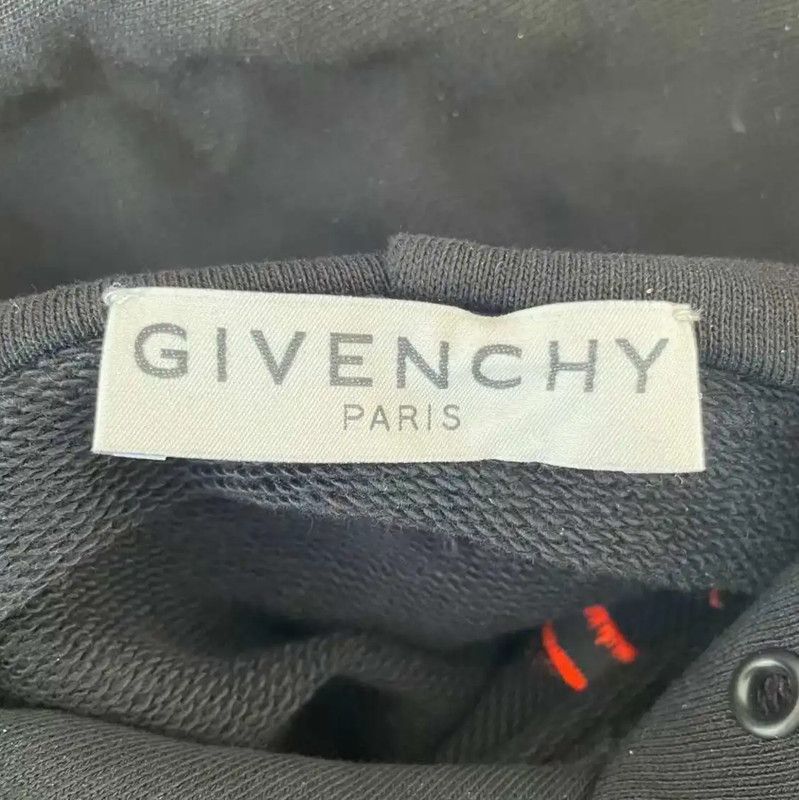 Givenchy Givenchy Black Cotton Men's Hoodie 0089 Size US XS / EU 42 / 0 - 3 Thumbnail