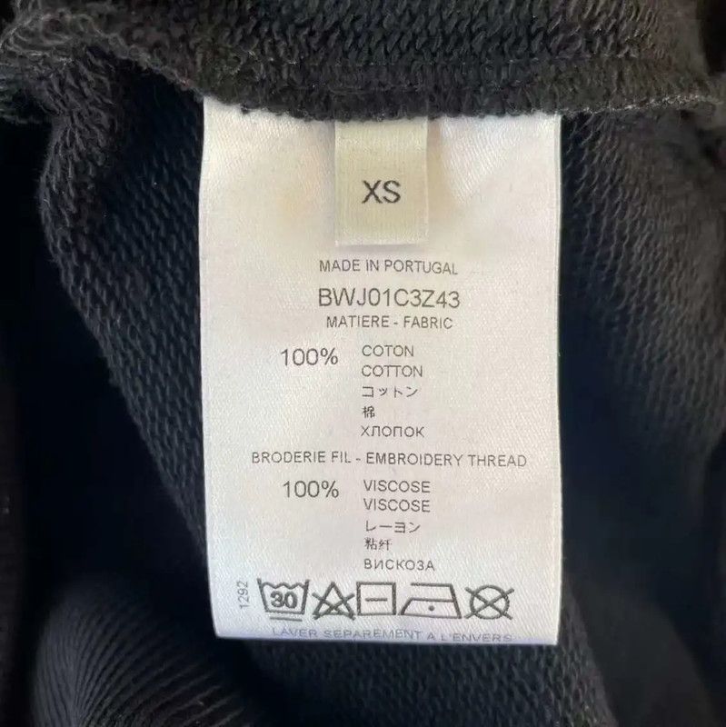 Givenchy Givenchy Black Cotton Men's Hoodie 0089 Size US XS / EU 42 / 0 - 4 Thumbnail