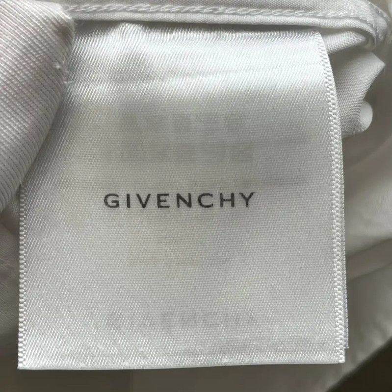 Givenchy Givenchy Summer White Cotton Long Sleeve Shirt 0089 Size US M / EU 48-50 / 2 - 4 Thumbnail