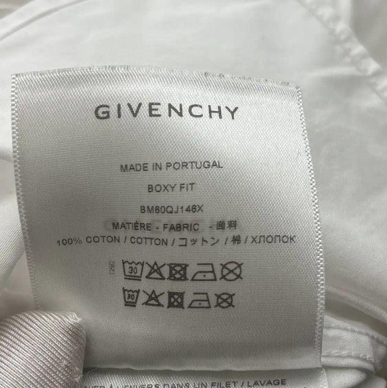 Givenchy Givenchy Summer White Cotton Long Sleeve Shirt 0089 Size US M / EU 48-50 / 2 - 6 Thumbnail