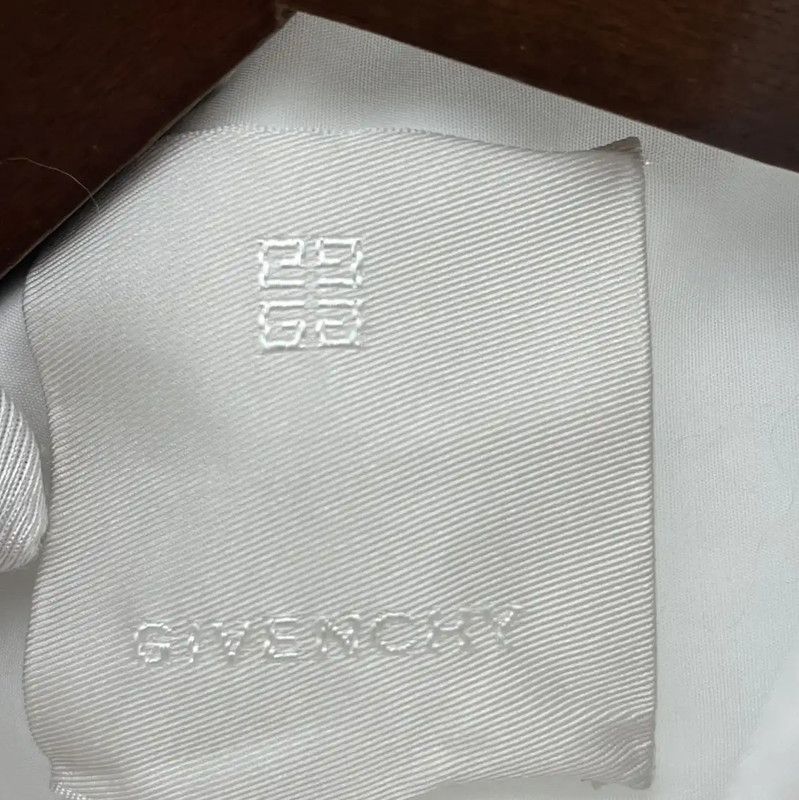 Givenchy Givenchy Summer White Cotton Long Sleeve Shirt 0089 Size US M / EU 48-50 / 2 - 3 Thumbnail