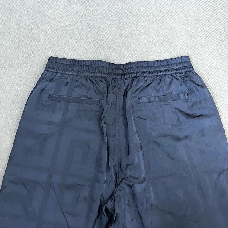 Givenchy Givenchy Blue Nylon Printed Summer Shorts 0089 Size US 30 / EU 46 - 4 Thumbnail