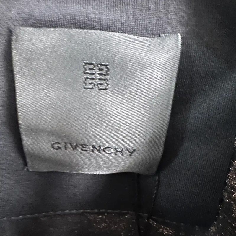 Givenchy Givenchy Black Cotton Men's T-Shirt 0089 Size US L / EU 52-54 / 3 - 3 Thumbnail