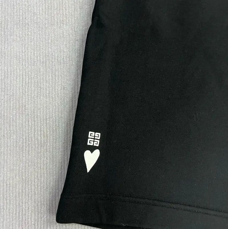 Givenchy Givenchy Men's Summer Black Cotton Logo Shorts 0089 Size US 34 / EU 50 - 2 Thumbnail
