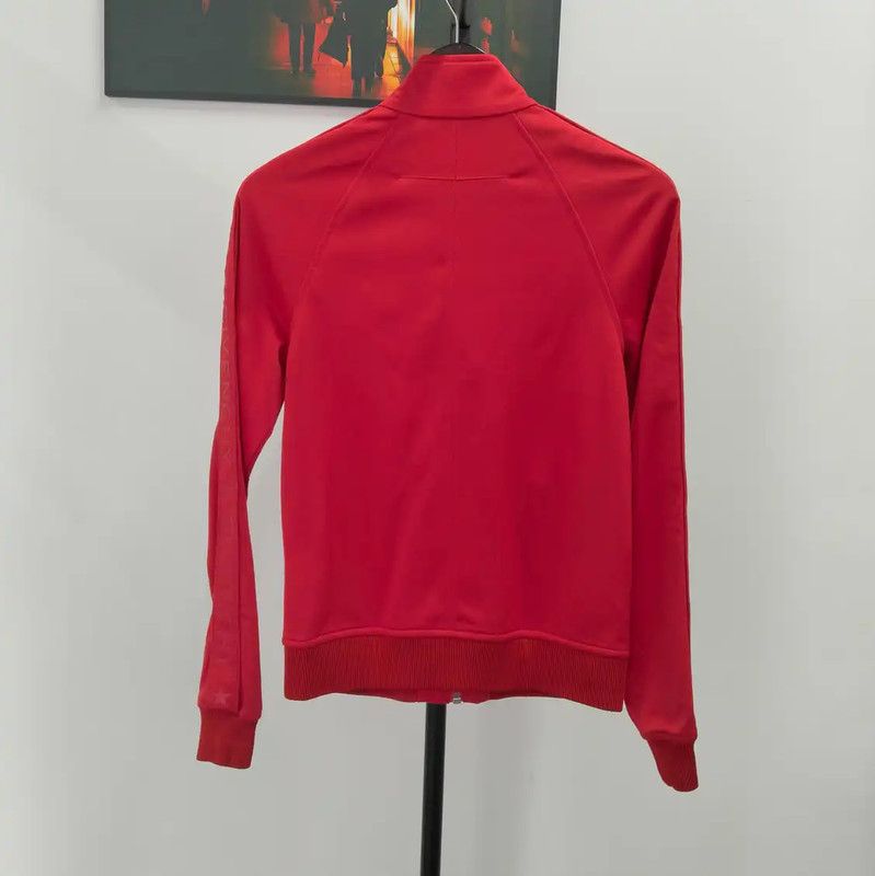 Givenchy Givenchy Red Cotton Men's Zip Jacket 0089 Size US M / EU 48-50 / 2 - 2 Thumbnail
