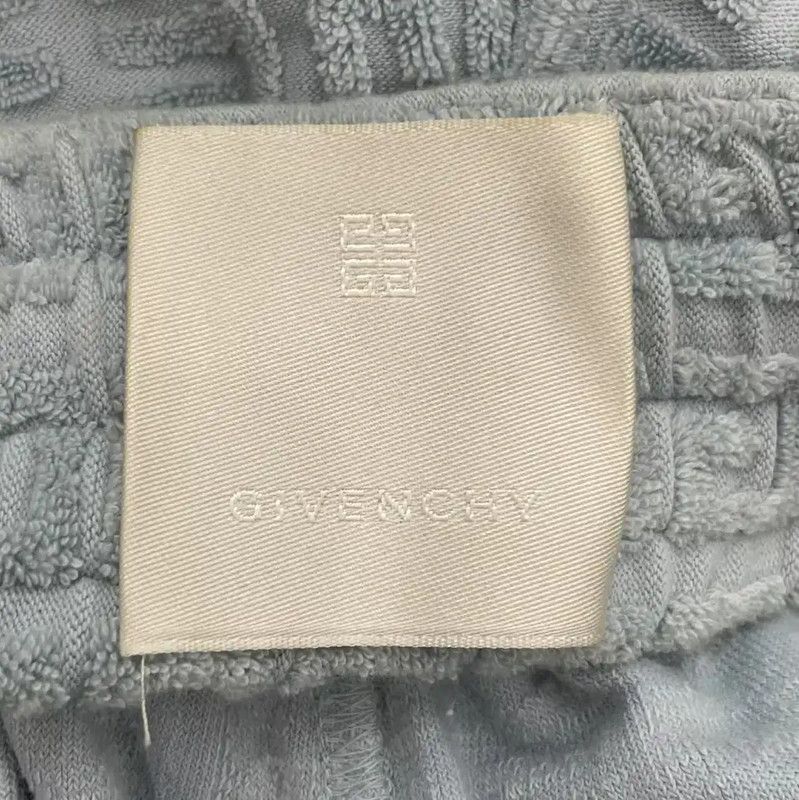 Givenchy Givenchy Summer Blue Cotton Men's Shorts 0089 Size US 27 - 3 Thumbnail