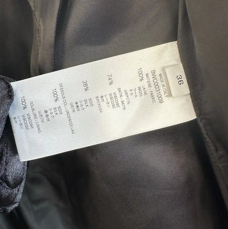 Givenchy Givenchy Black Wool Men's Outerwear 0089 Size US L / EU 52-54 / 3 - 6 Thumbnail