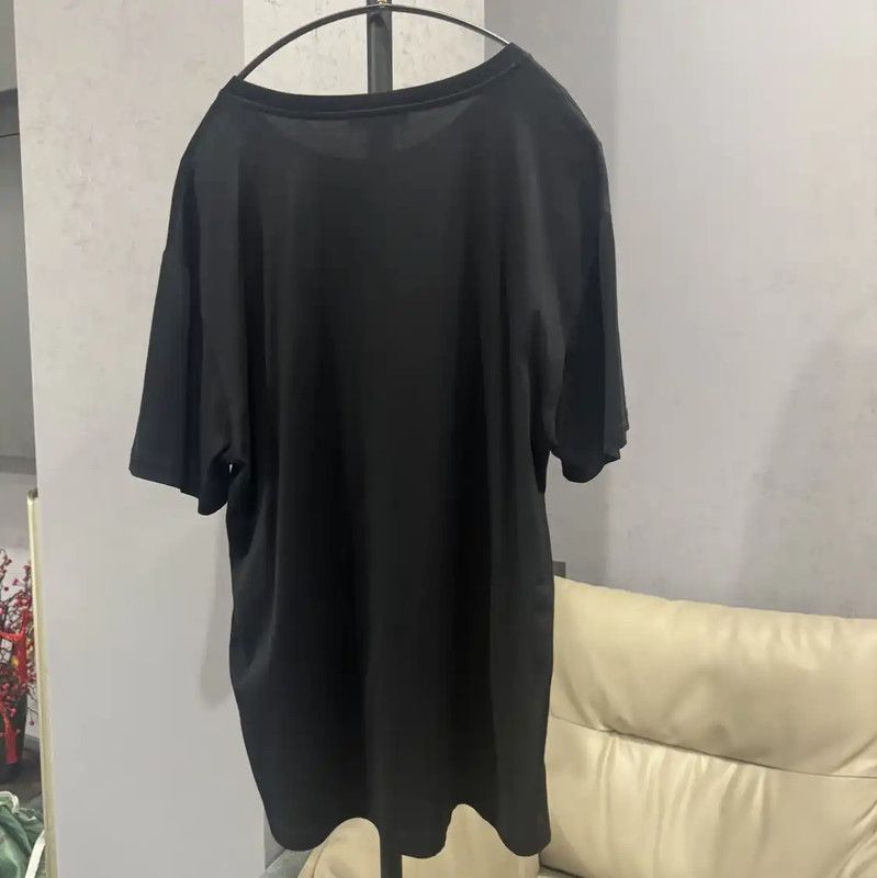 Givenchy Givenchy Black Cotton Oversized T-Shirt 0089 Size US XXL / EU 58 / 5 - 2 Thumbnail