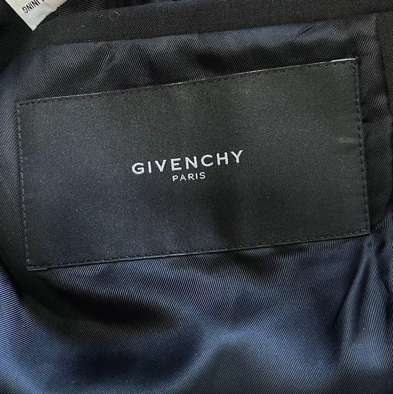 Givenchy Givenchy Black Acrylic Men's Outerwear 0089 Size US M / EU 48-50 / 2 - 3 Thumbnail