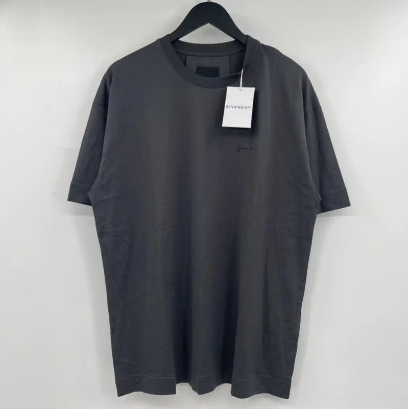 Givenchy Givenchy Gray Cotton Short Sleeve T-Shirt 0089 Size US L / EU 52-54 / 3 - 2 Thumbnail