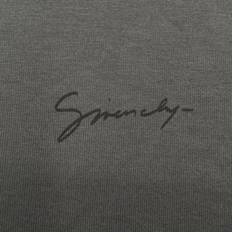 Givenchy Givenchy Gray Cotton Short Sleeve T-Shirt 0089 Size US L / EU 52-54 / 3 - 5 Thumbnail