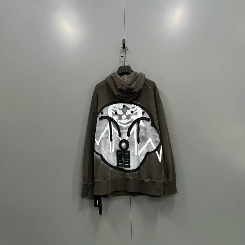 Givenchy Givenchy Men's Green Cotton Long Sleeve Sweatshirt 0089 Size US M / EU 48-50 / 2 - 3 Thumbnail