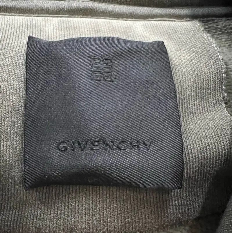 Givenchy Givenchy Men's Green Cotton Long Sleeve Sweatshirt 0089 Size US M / EU 48-50 / 2 - 2 Thumbnail