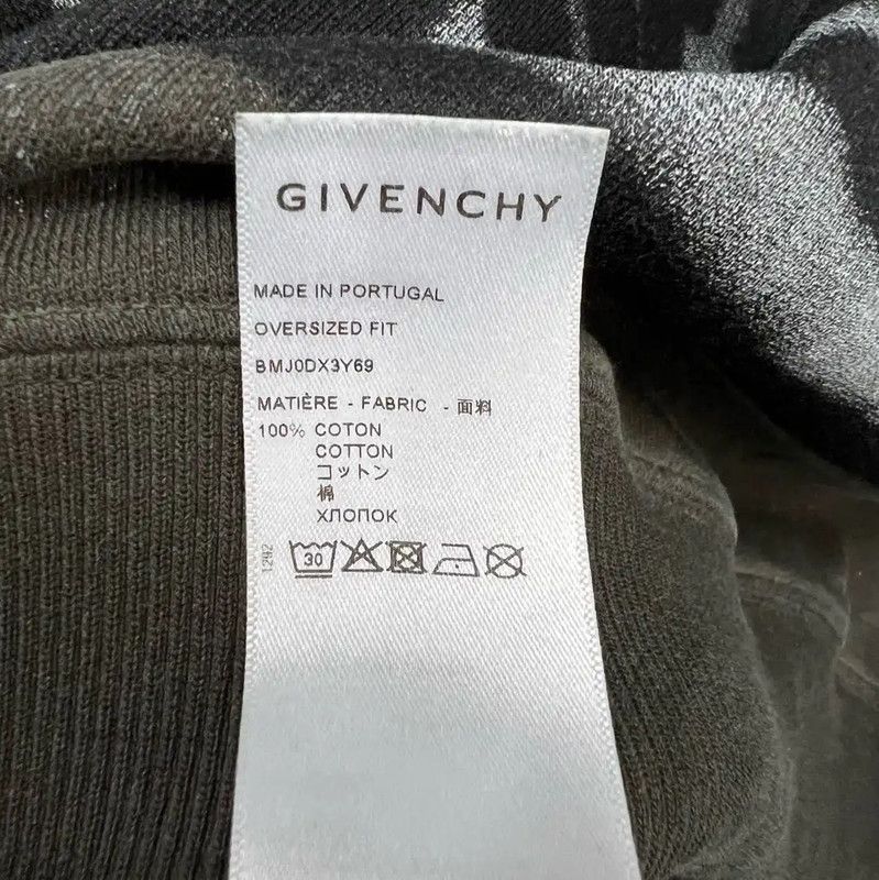 Givenchy Givenchy Men's Green Cotton Long Sleeve Sweatshirt 0089 Size US M / EU 48-50 / 2 - 4 Thumbnail