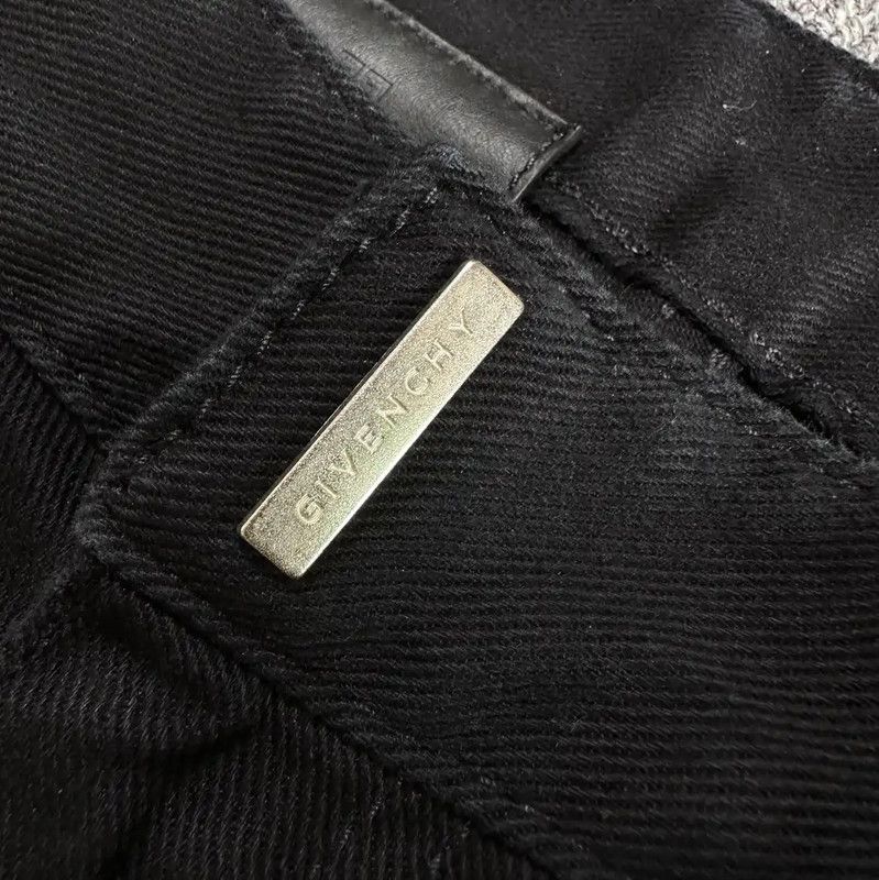 Givenchy Givenchy Black Cotton Casual Pants for Men 0089 Size US 40 / EU 56 - 2 Thumbnail