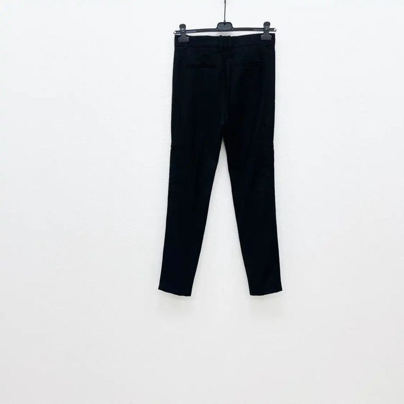 Givenchy Givenchy Spring Autumn Black Wool Trousers 0089 Size US 26 / EU 42 - 2 Thumbnail