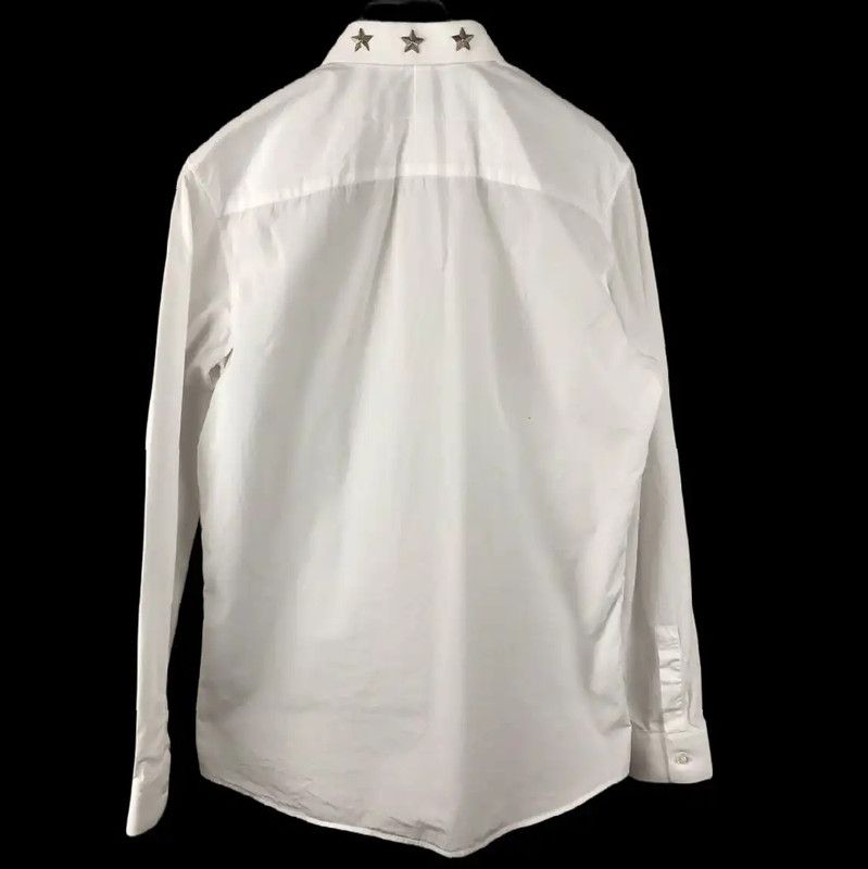 Givenchy Givenchy White Cotton Long Sleeve Shirt 0089 Size US S / EU 44-46 / 1 - 2 Thumbnail
