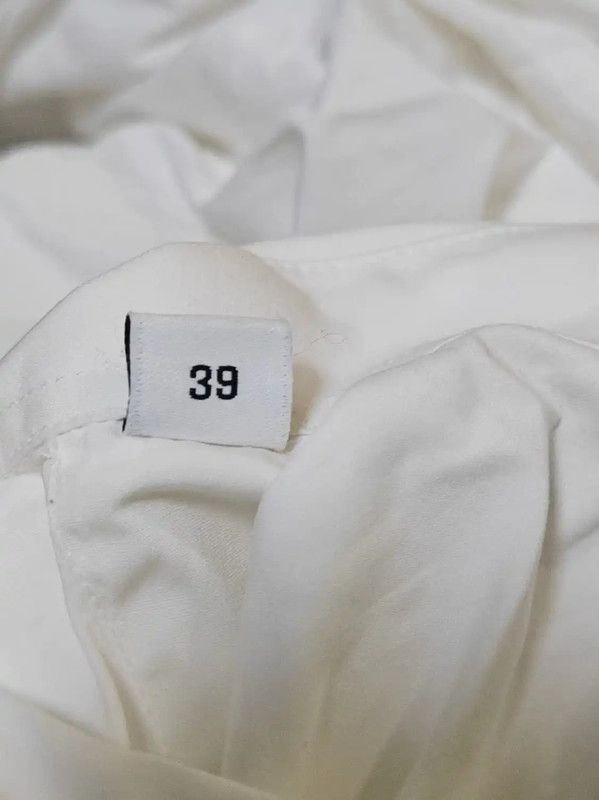 Givenchy Givenchy White Cotton Long Sleeve Shirt 0089 Size US S / EU 44-46 / 1 - 4 Thumbnail