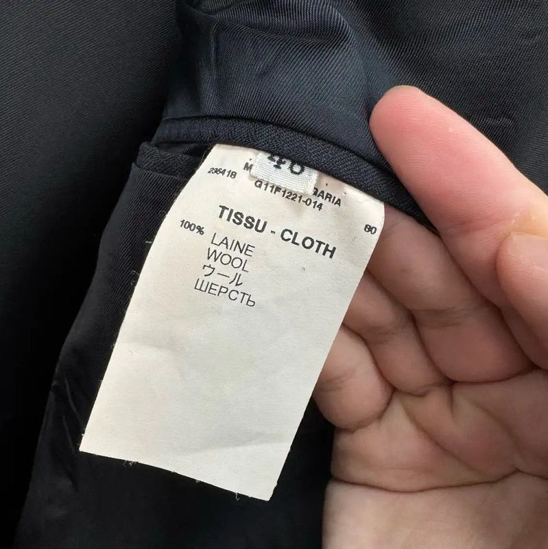Givenchy Givenchy Black Wool Mid-Length Men's Coat 0089 Size US S / EU 44-46 / 1 - 6 Thumbnail