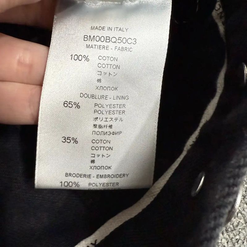 Givenchy Givenchy Black Denim Jacket for Men 0089 Size US S / EU 44-46 / 1 - 4 Thumbnail