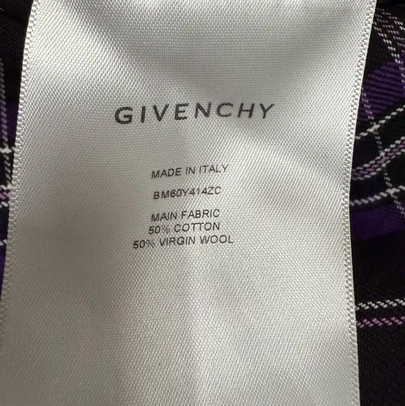 Givenchy Givenchy Color Blocked Cotton Men's Shirt 0089 Size US XL / EU 56 / 4 - 4 Thumbnail