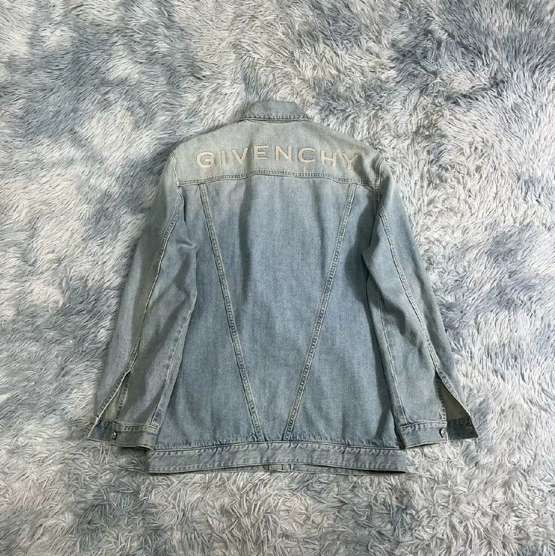 Givenchy Givenchy Gray Cotton Men's Overshirt 0089 Size US M / EU 48-50 / 2 - 2 Thumbnail