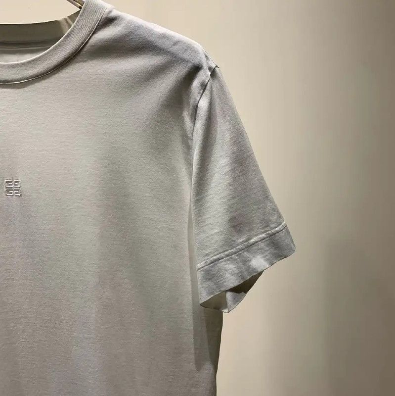 Givenchy Givenchy White Cotton Men's T-Shirt 0089 Size US M / EU 48-50 / 2 - 5 Thumbnail