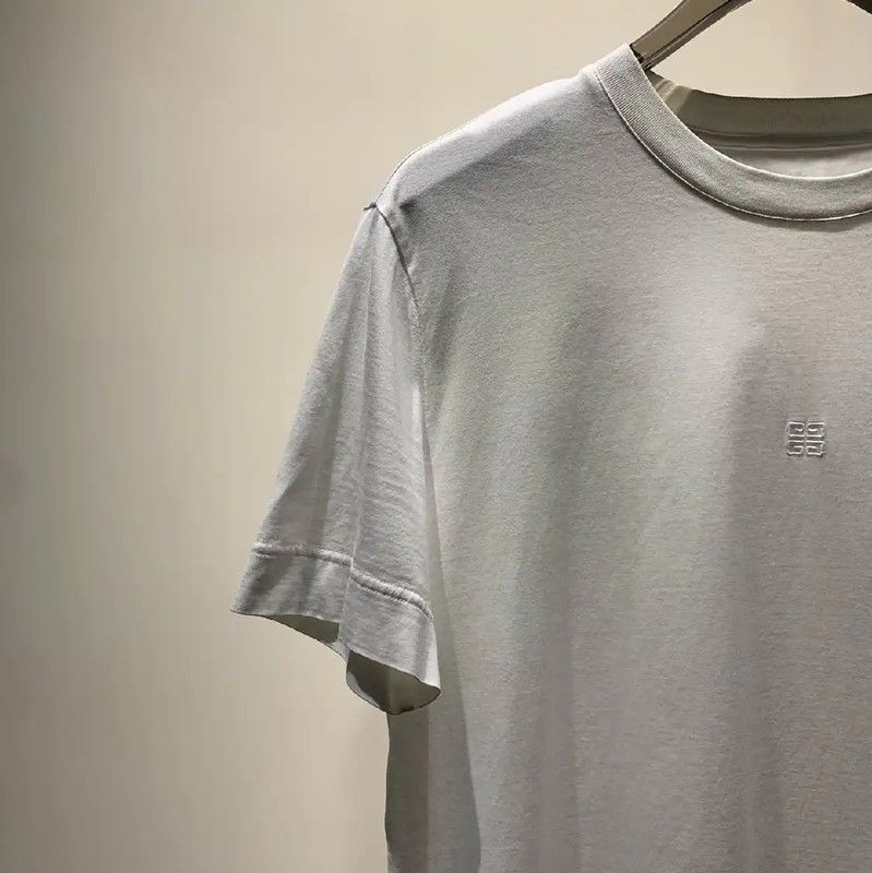 Givenchy Givenchy White Cotton Men's T-Shirt 0089 Size US M / EU 48-50 / 2 - 4 Thumbnail