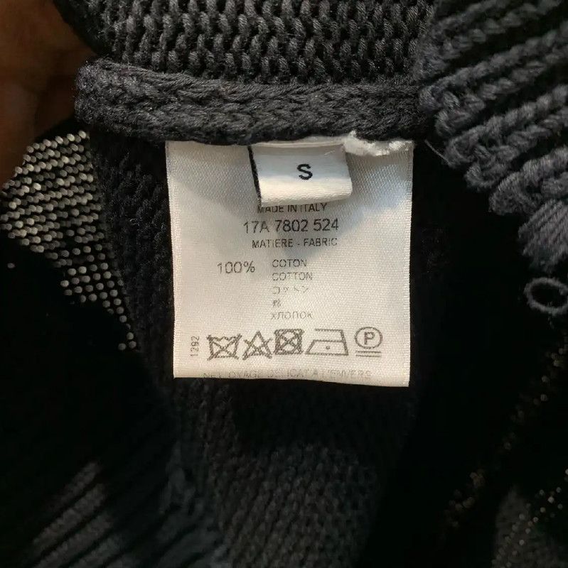 Givenchy Givenchy Black Cotton Knit Sweater for Men 0089 Size US S / EU 44-46 / 1 - 4 Thumbnail