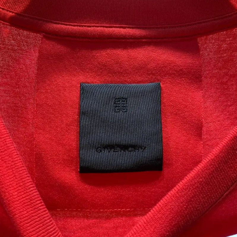 Givenchy Givenchy Red Cotton T-Shirt with Disney Graphic 0089 Size US XL / EU 56 / 4 - 3 Thumbnail