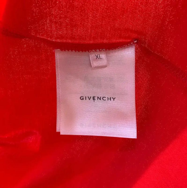 Givenchy Givenchy Red Cotton T-Shirt with Disney Graphic 0089 Size US XL / EU 56 / 4 - 4 Thumbnail