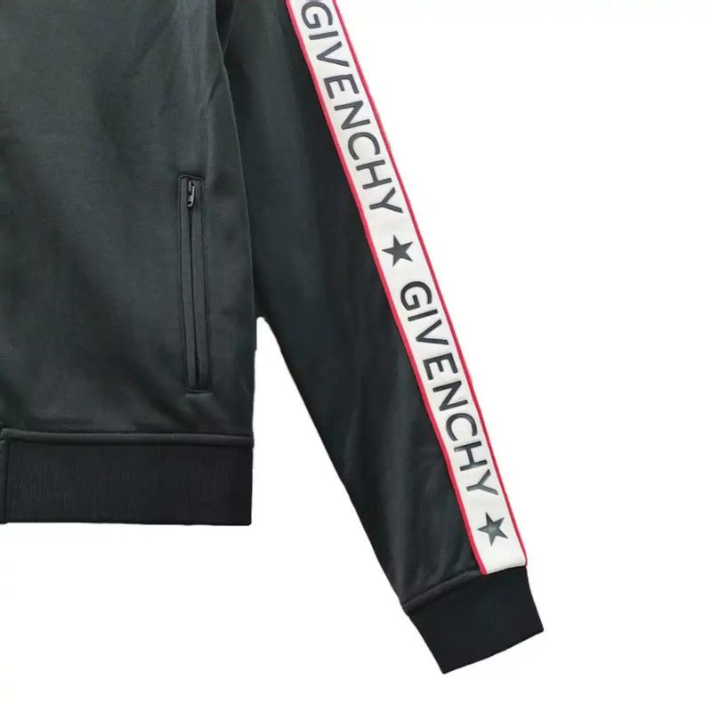Givenchy Givenchy Black Men's Track Jacket 0089 Size US S / EU 44-46 / 1 - 4 Thumbnail