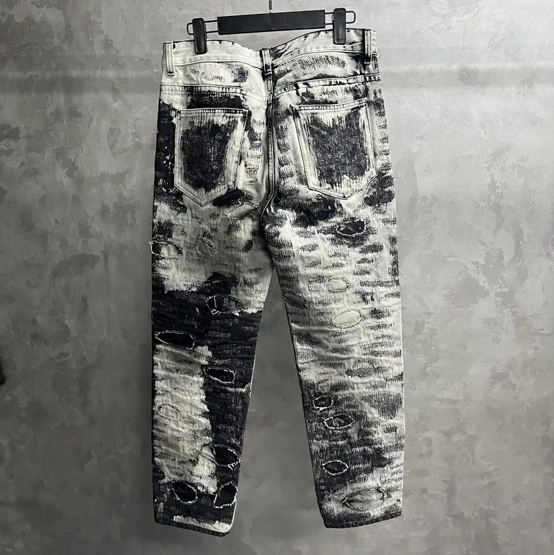 Givenchy Givenchy Black Cotton Casual Pants for Men 0089 Size US 32 / EU 48 - 2 Thumbnail