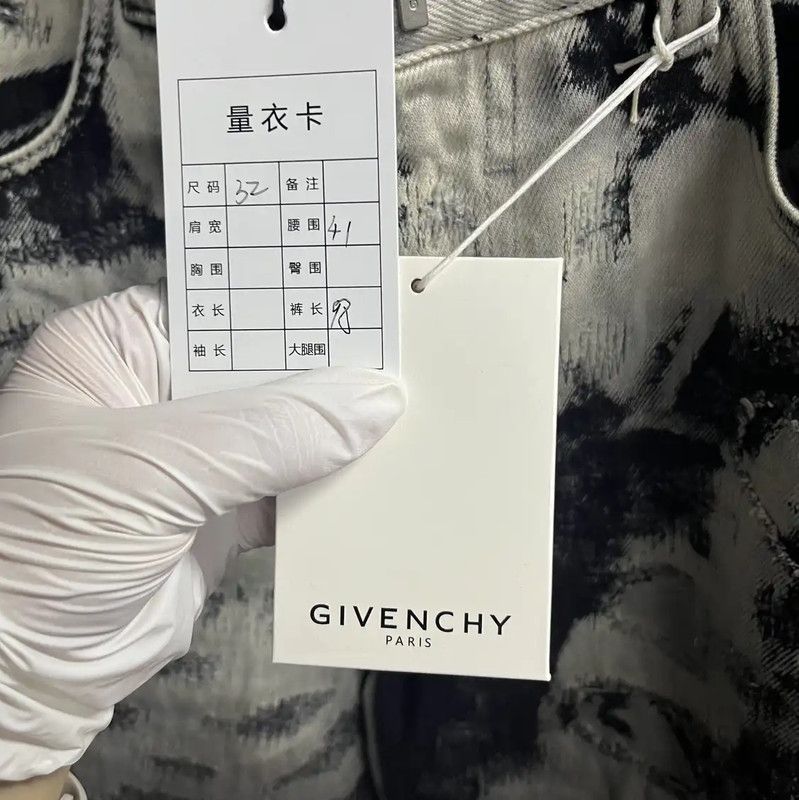 Givenchy Givenchy Black Cotton Casual Pants for Men 0089 Size US 32 / EU 48 - 3 Thumbnail