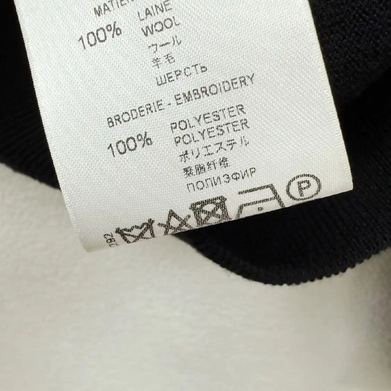 Givenchy Givenchy Men's Black Wool Knitted Sweater 0089 Size US XS / EU 42 / 0 - 5 Thumbnail