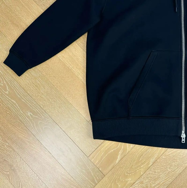Givenchy Givenchy Black Zip-Up Hooded Jacket 0089 Size US S / EU 44-46 / 1 - 5 Thumbnail