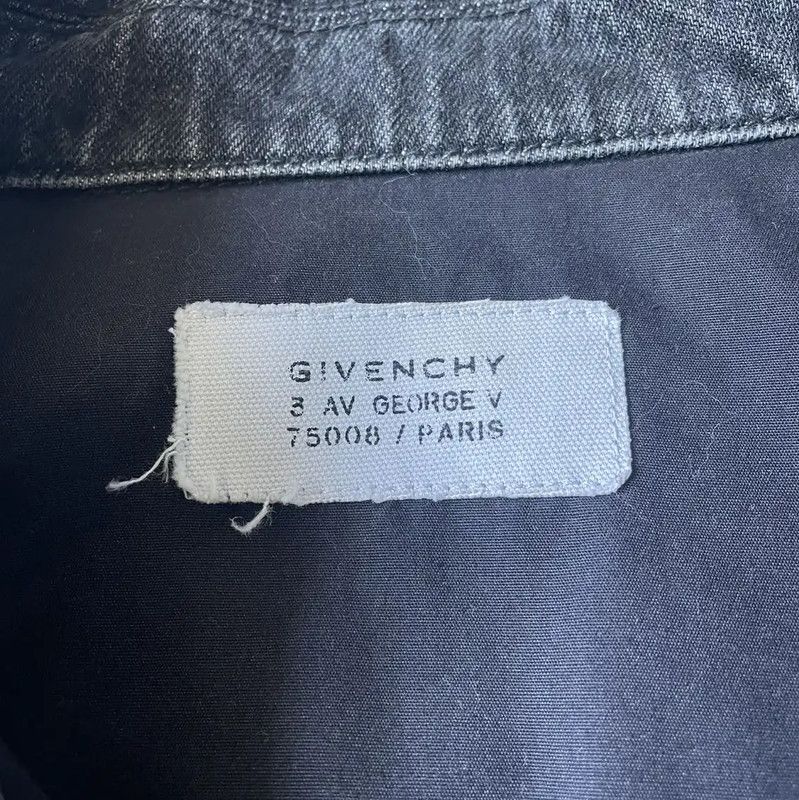 Givenchy Givenchy Gray Cotton Men's Jacket 0089 Size US XL / EU 56 / 4 - 4 Thumbnail